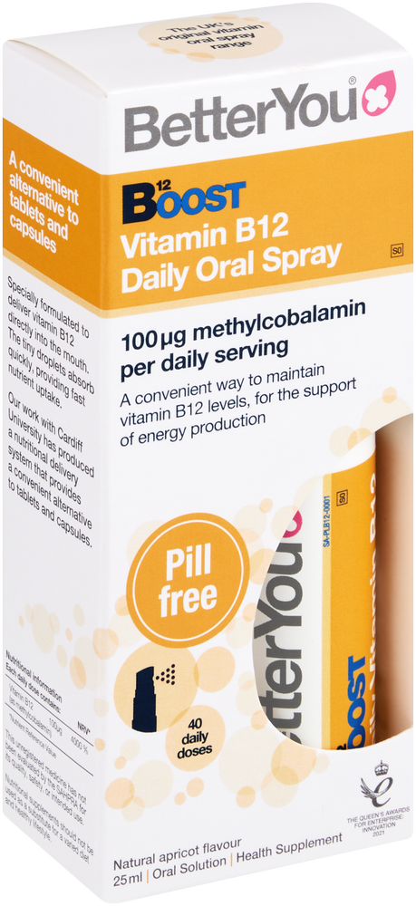 Betteryou Vitamin B12 Daily Oral Spray 25ml