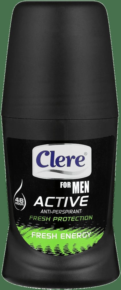 Clere For Men Fresh Energy Anti-Perspirant Roll-On 50ml