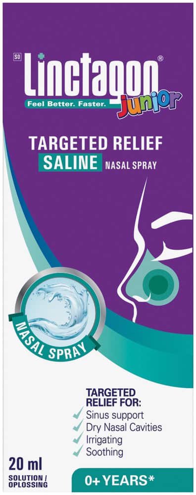 Linctagon Junior Targeted Relief Saline Nasal Spray 20ml