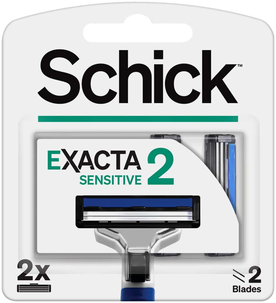 Schick Exacta 2 Sensitive Disposable Cartridges 2pk