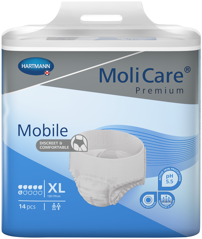 Hartmann MoliCare Premium Mobile Diapers 14pk