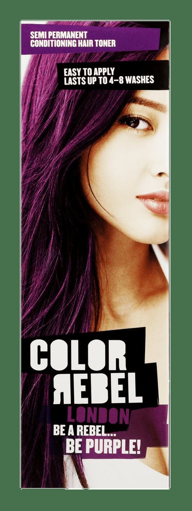 Color Rebel Be Purple Semi Permanent Conditioning Hair Toner 100ml
