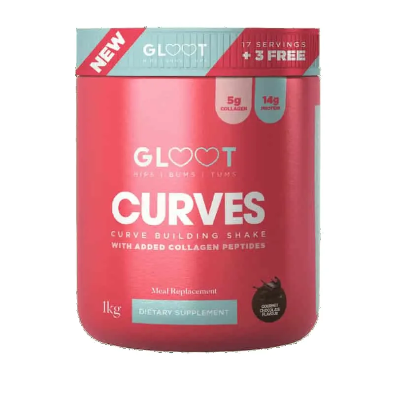 Gloot CURVES SHAKE GOURMET CHOC 1KG