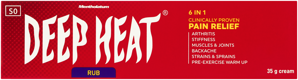 Deep Heat Pain Relief Rub 35g