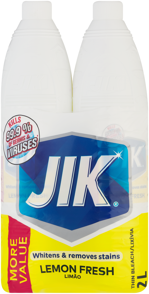 JIK Lemon Fresh Thin Bleach 2 x 1L