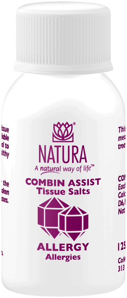 Natura Allergy Combin Assist Tissue Salt Tablets 125pk