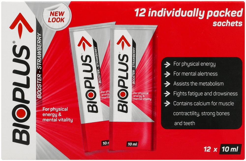 Bioplus Strawberry Booster 12 x 10ml