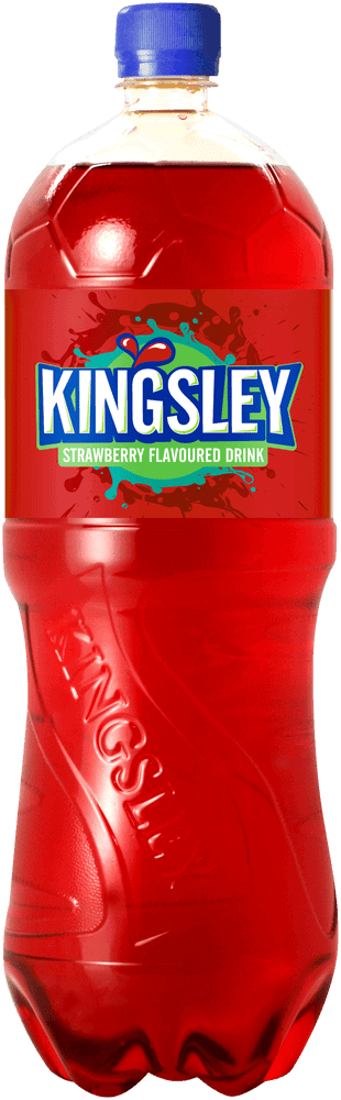 Kingsley Strawberry Flavoured Sparkling Drink 2L