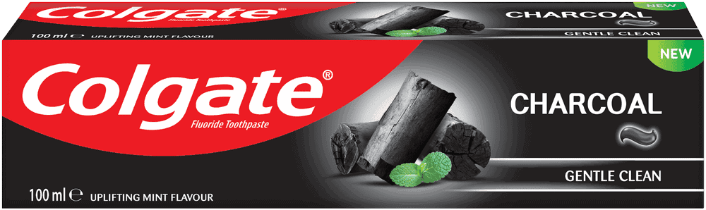 Colgate Charcoal Gentle Clean Fluoride Toothpaste 100ml