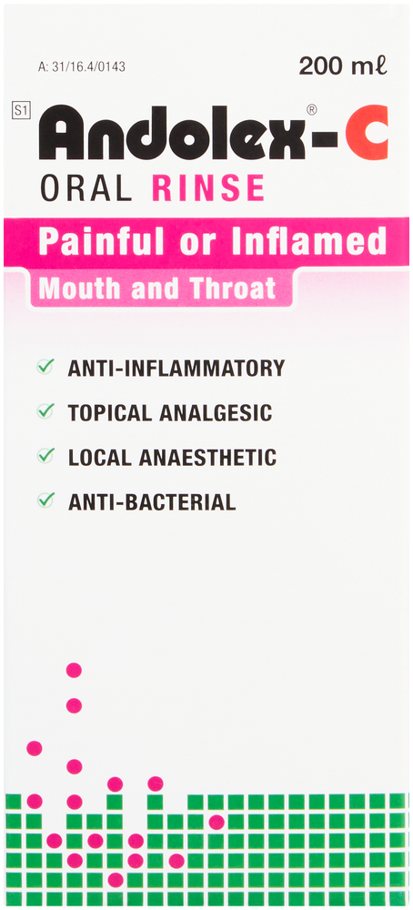 Andolex-c Oral Rinse 200ml