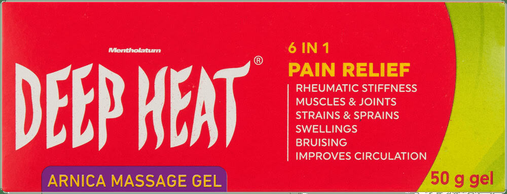 Deep Heat Pain Relief Arnica Massage Gel 50g