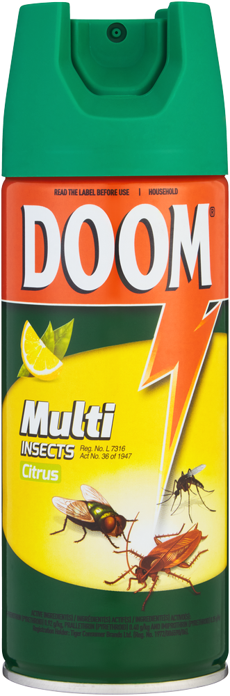 DOOM Citrus Multi Insects Spray 300ml
