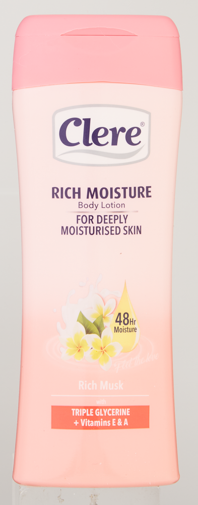 Clere Rich Musk Body Lotion 200ml