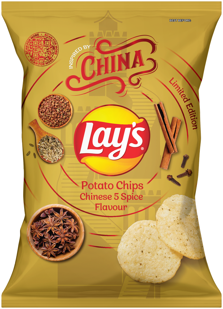 Lay's Chinese 5 Spice Flavour Limited Edition Potato Chips 36g