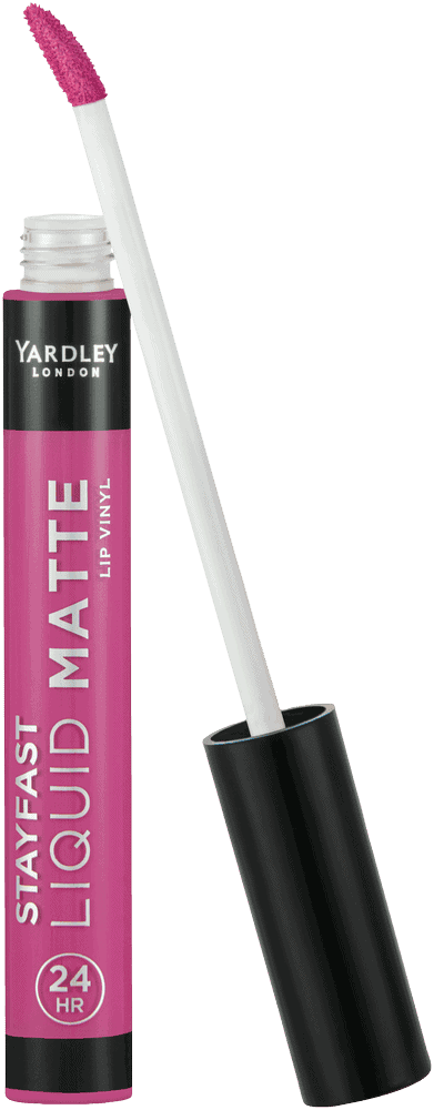Yardley Stayfast Killer Pink 24HR Liquid Matte Lip Vinyl 8ml