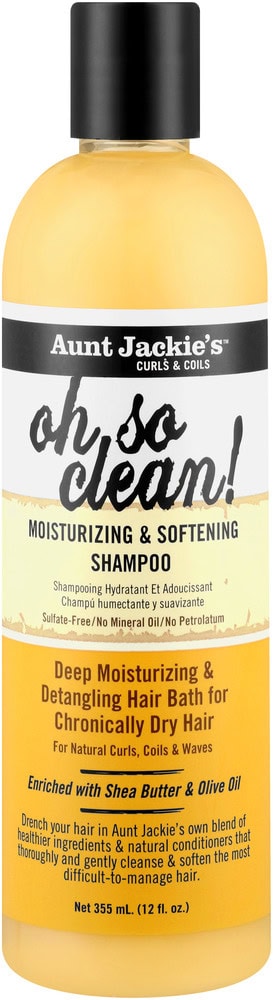Aunt Jackie's Curls & Coils Collection Oh So Clean! Moisturising & Softening Shampoo 355ml