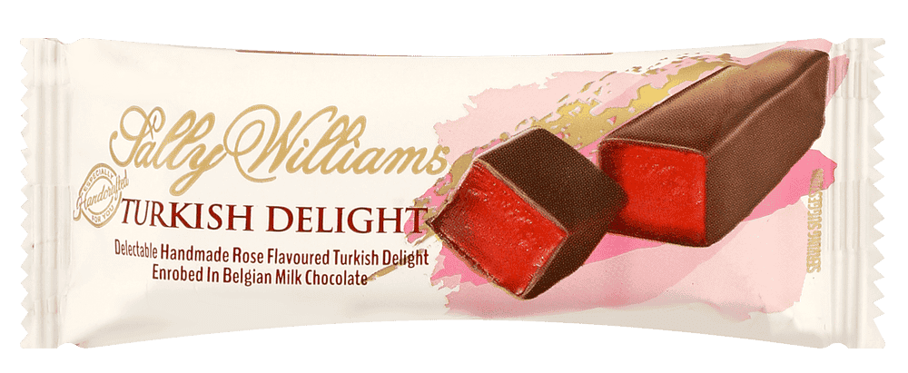 Sally Williams Rose Flavoured Turkish Delight Chocolate Bar 70g 70g