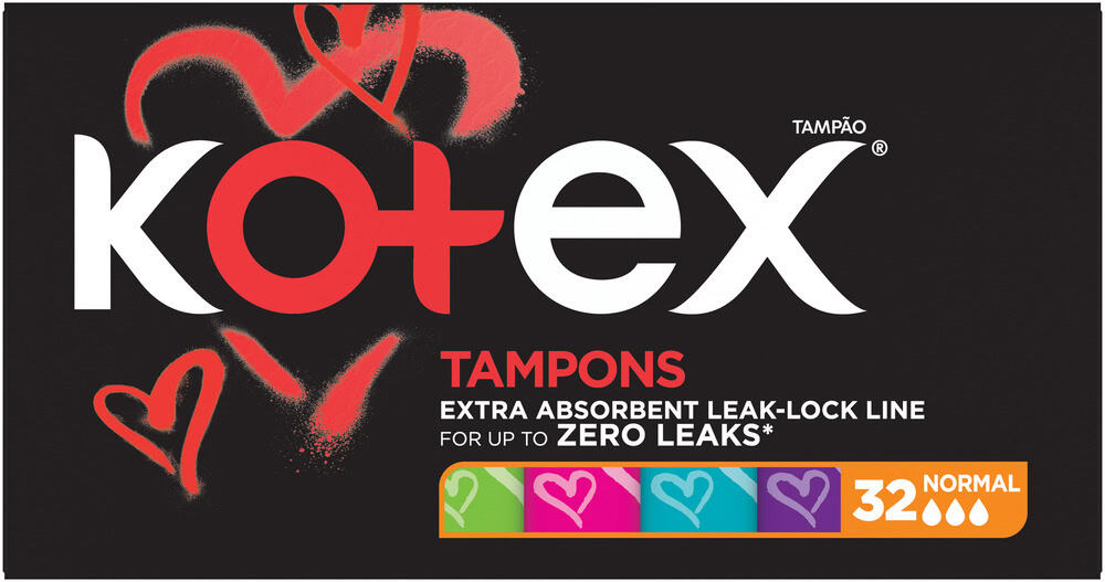Kotex Normal Tampons 32pk