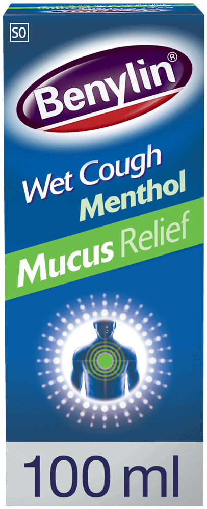 Benylin Mucus Relief Menthol Wet Cough Syrup 100ml