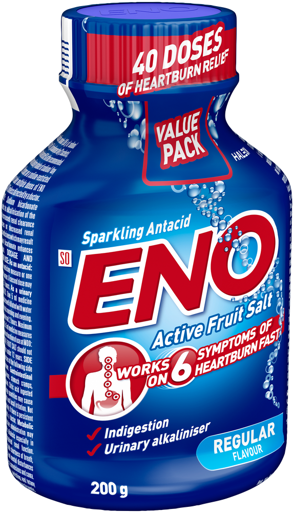 ENO Regular Active Fruit Salt 200g