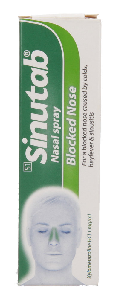 Sinutab Blocked Nose Nasal Spray 10ml