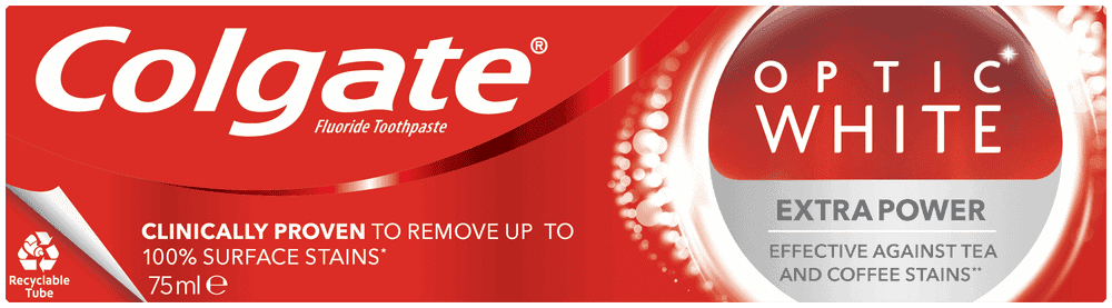 Colgate Optic White Extra Power Fluoride Toothpaste 75ml