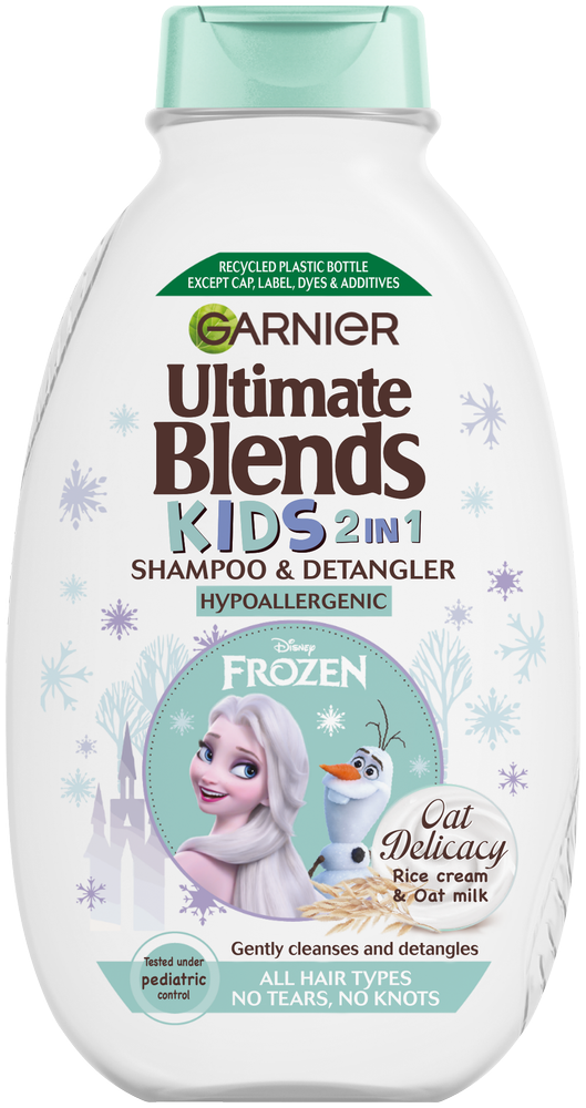Garnier Ultimate Blends Oat Delicacy 2 in 1 Kids Shampoo & Detangler 250ml