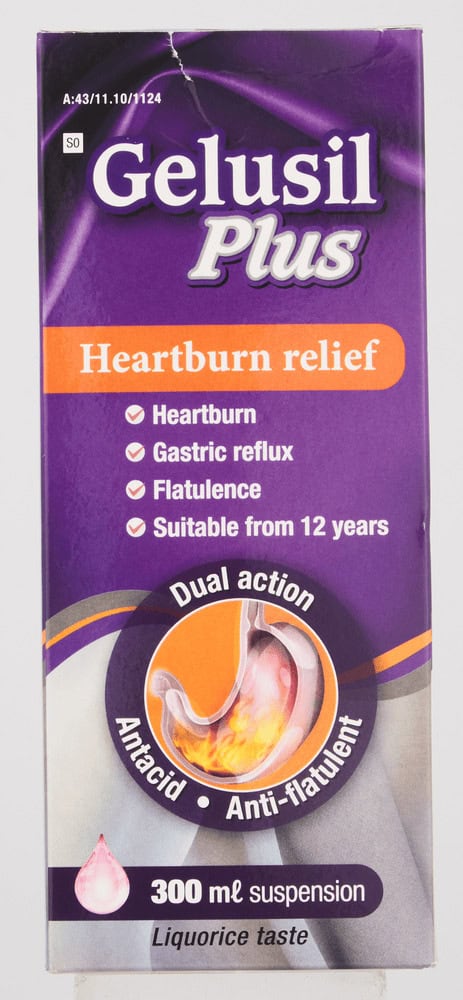 Gelusil Plus Heartburn Relief Syrup 300ml