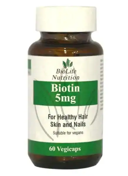 Biolife BIOTIN 5MG CAPS 60'S