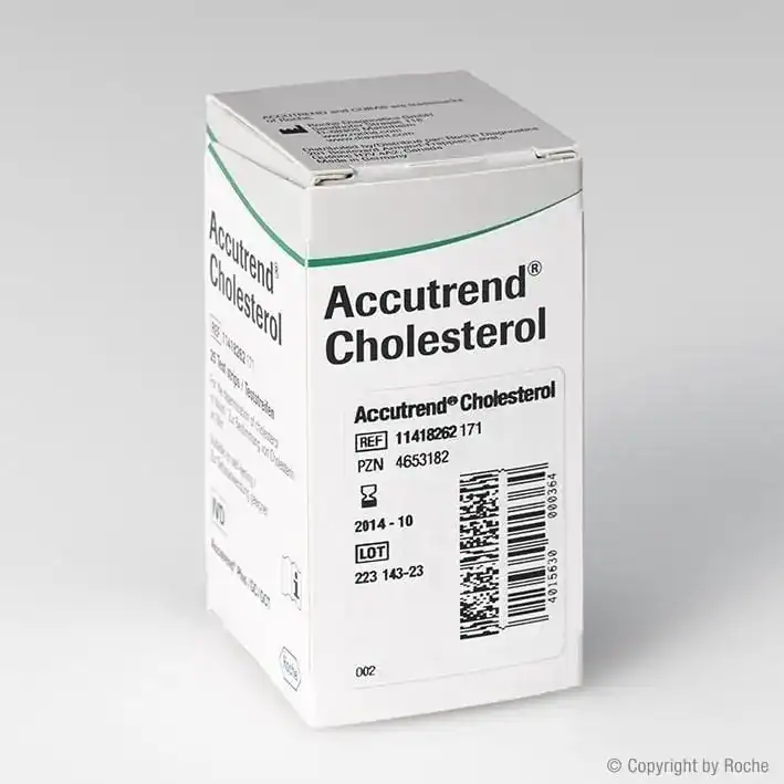 Roche ACCUTREND CHOLES STRIPS 25'S