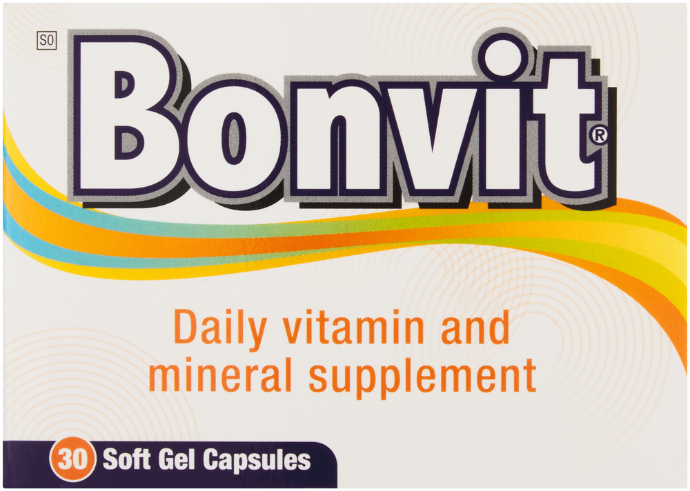 Bonvit Vitamin and Mineral Supplement Soft Gel Capsules 30pk