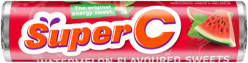 Super C Watermelon Flavoured Sweets 36.9g