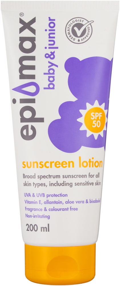 Epi-max Baby & Junior SPF 50 Sunscreen Lotion 200ml