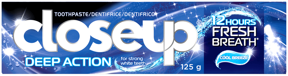 Closeup Cool Breeze Whitening Gel Toothpaste 125g