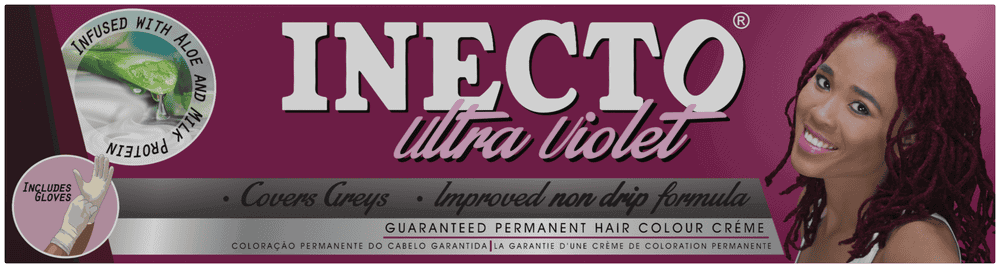 Inecto Ultra Violet Permanent Hair Colour Créme 50ml