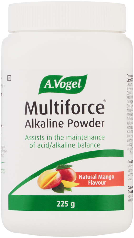 A. Vogel Multiforce Natural Mango Flavour Alkaline Powder 225g