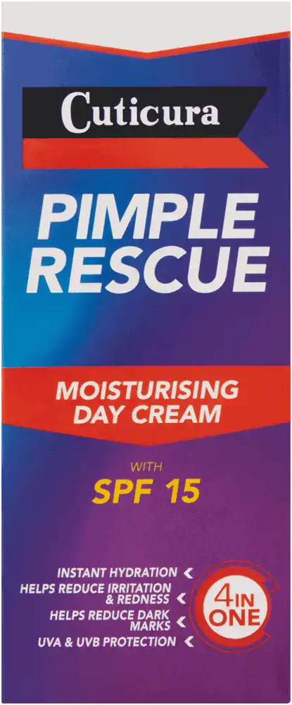Cuticura Pimple Rescue SPF 15 Moisturising Day Cream 100ml