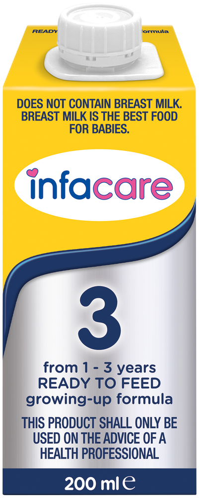Infacare Stage 3 Ready to Feed Growing-Up Formula 200ml