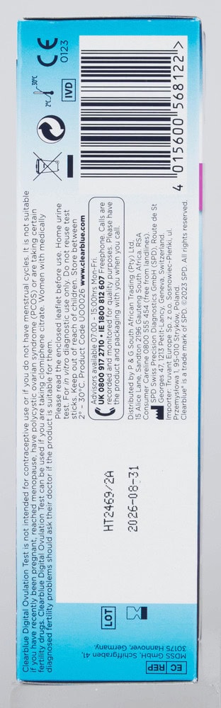 Clearblue Digital Ovulation Test 10pk