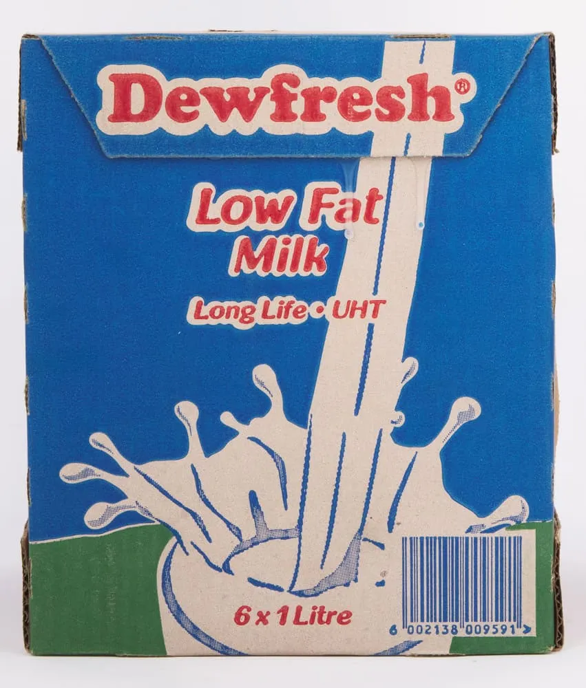Dewfresh Long Life Low Fat Milk 6 x 1L