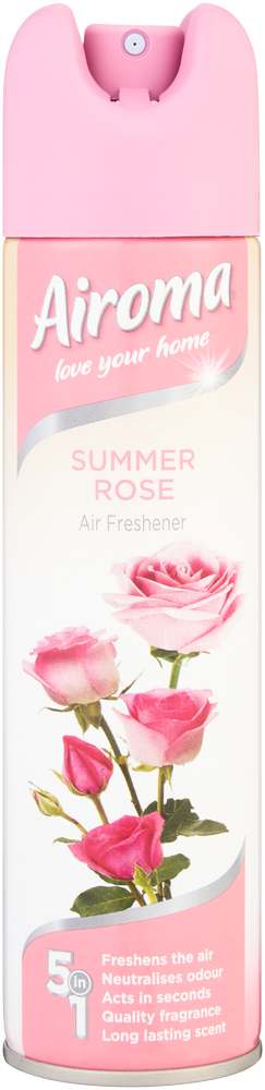 Airoma 5-in-1 Summer Rose Air Freshener 210ml