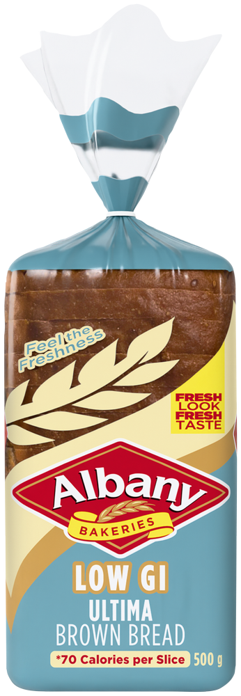 Albany Ultima Kilojoule Controlled Brown Bread 500g