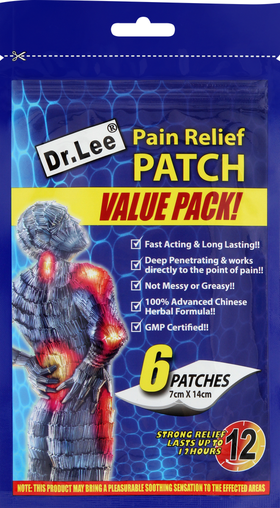 Dr. Lee Pain Relief Patch 6pk