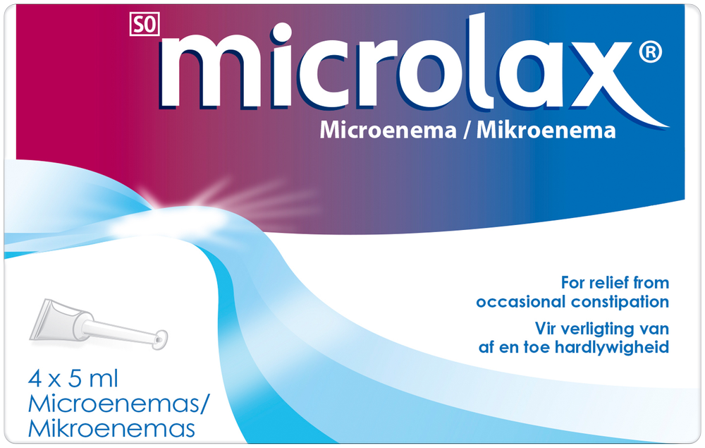 Microlax Adult Microenema 4 x 5ml
