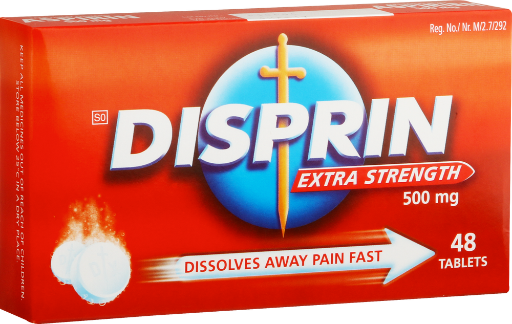 Disprin Extra Strength Pain Tablets 48pk