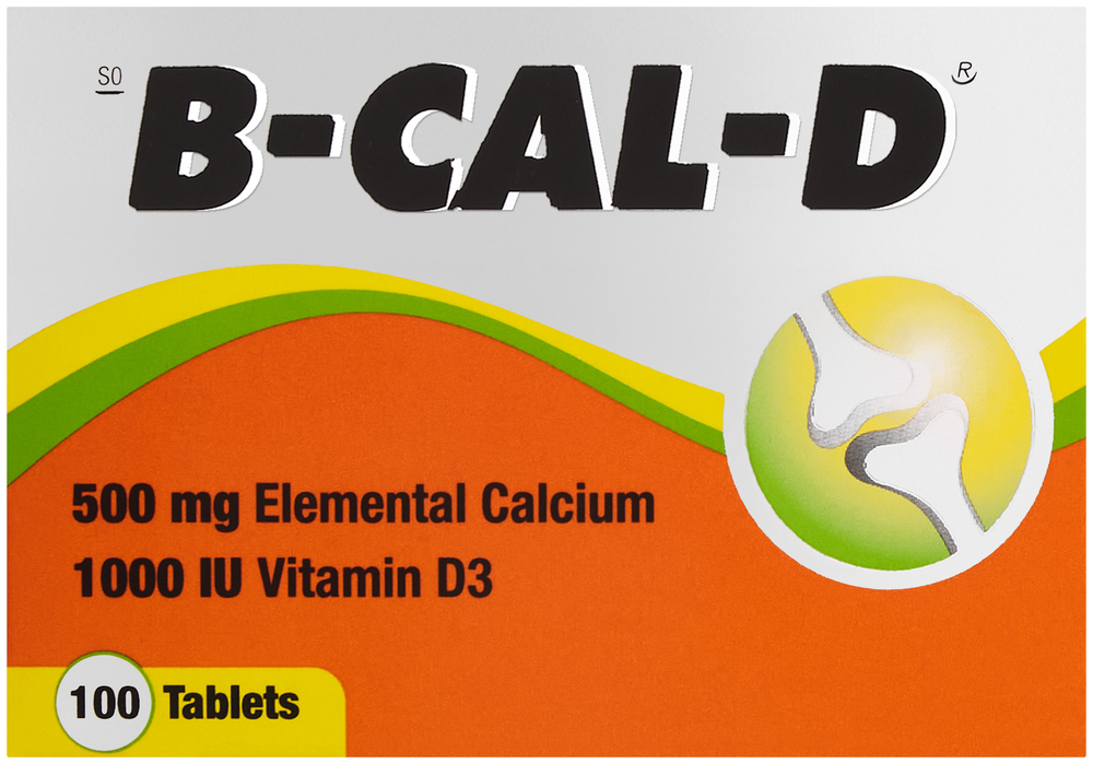 B-cal D Supplement Tablets 100pk