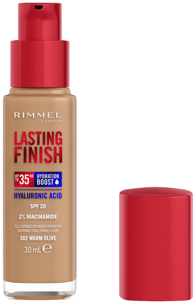 Rimmel Lasting Finish 302 SPF 20 35HR Foundation 30ml