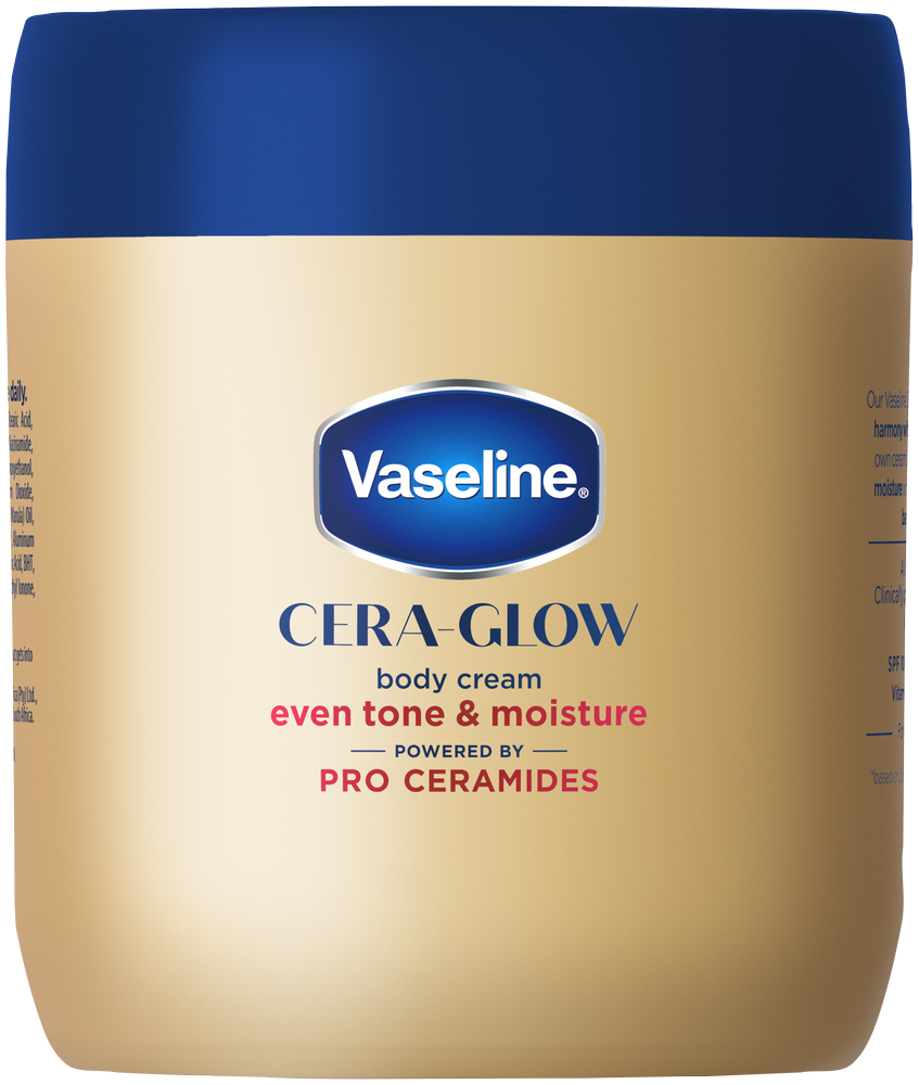 Vaseline CERA-GLOW Even Tone & Moisture Body Cream 400ml