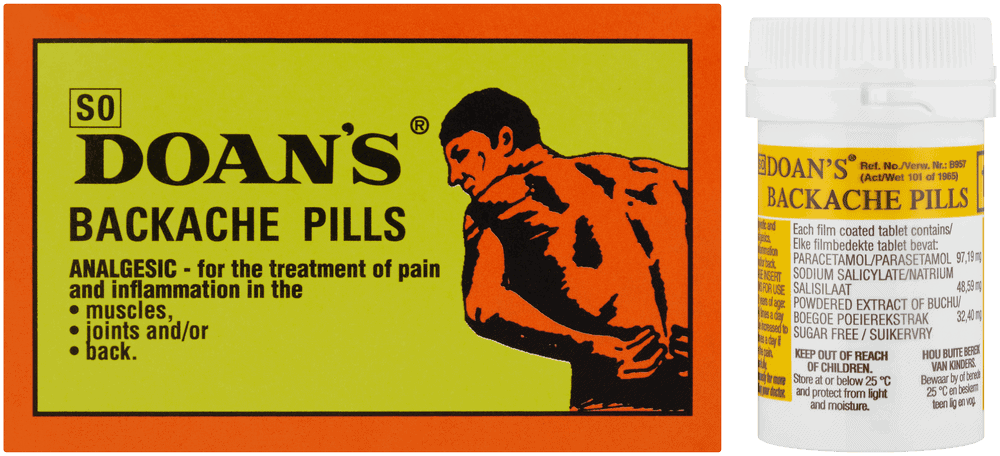 Doan's Backache Pills 18pk