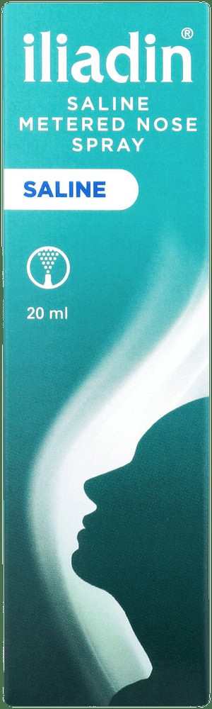 Iliadin Saline Metered Nose Spray 20ml